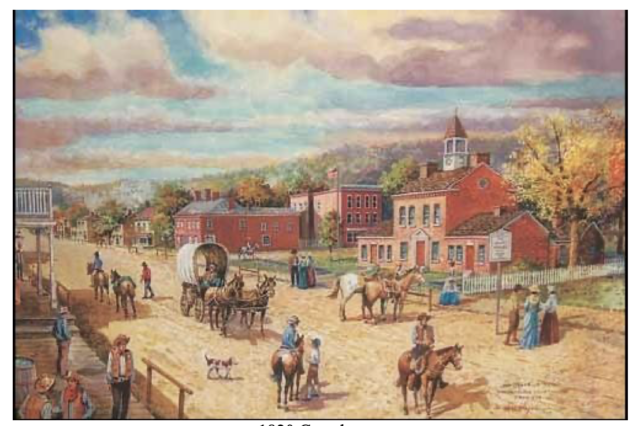 1820 Greene County Courthouse Prints