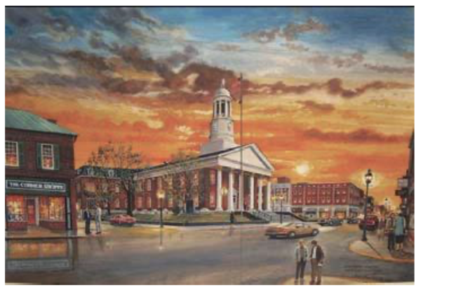 1950 Greene County Courthouse Prints